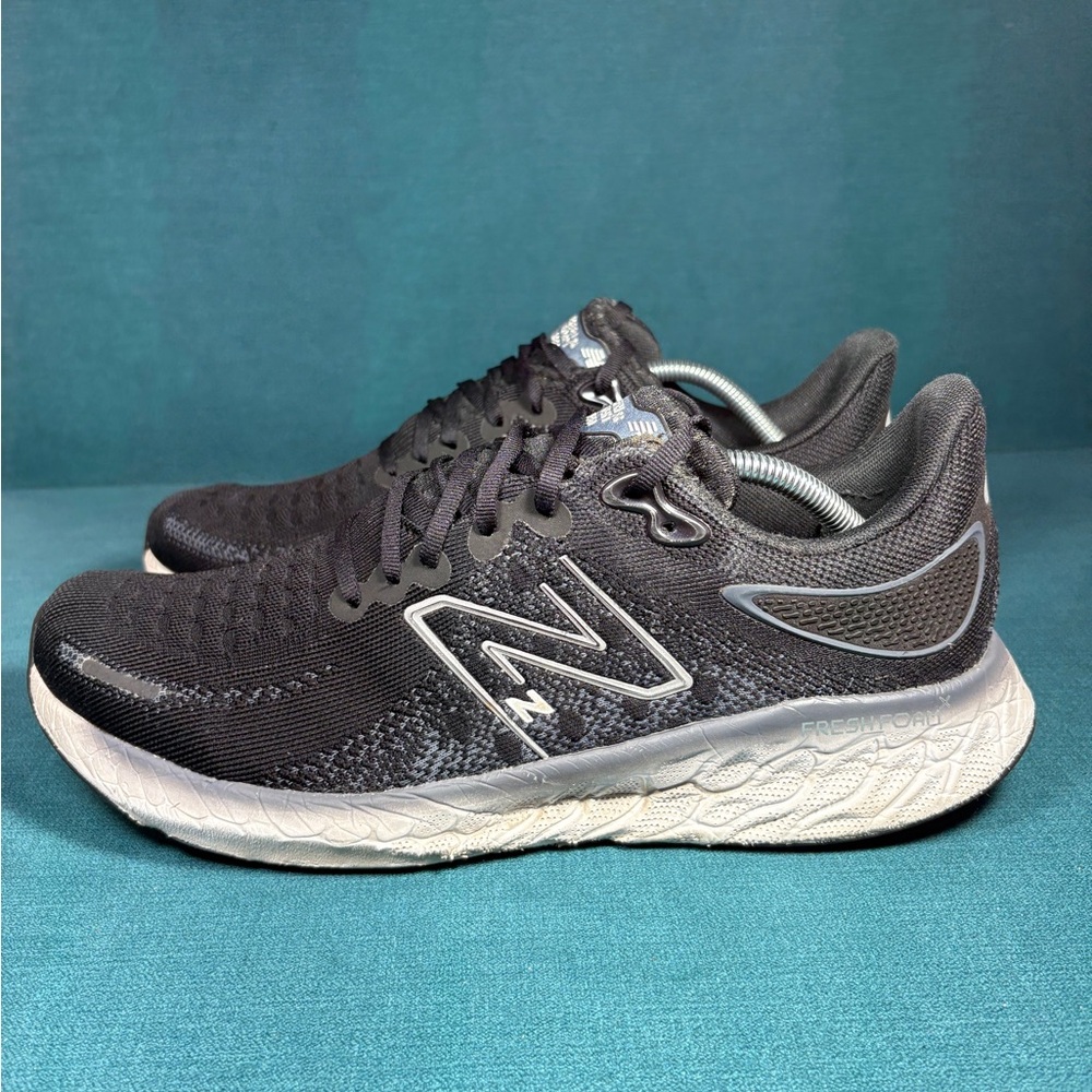 New Balance Fresh Foam 1080 v12 Running Shoes Black Mens Size 12 - Picture 1 of 8